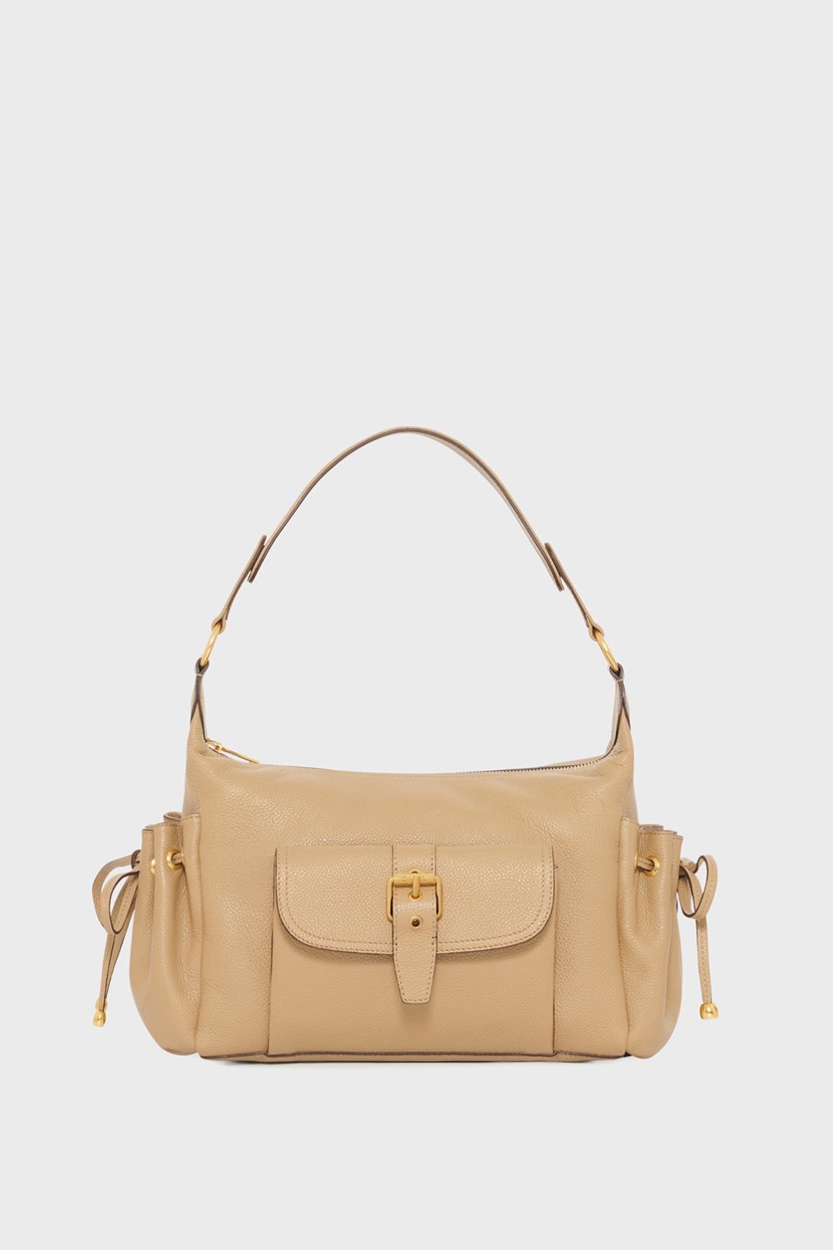 Pockets bag in leather - LE EMA