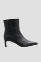 Bottines à talon en cuir - ADAM