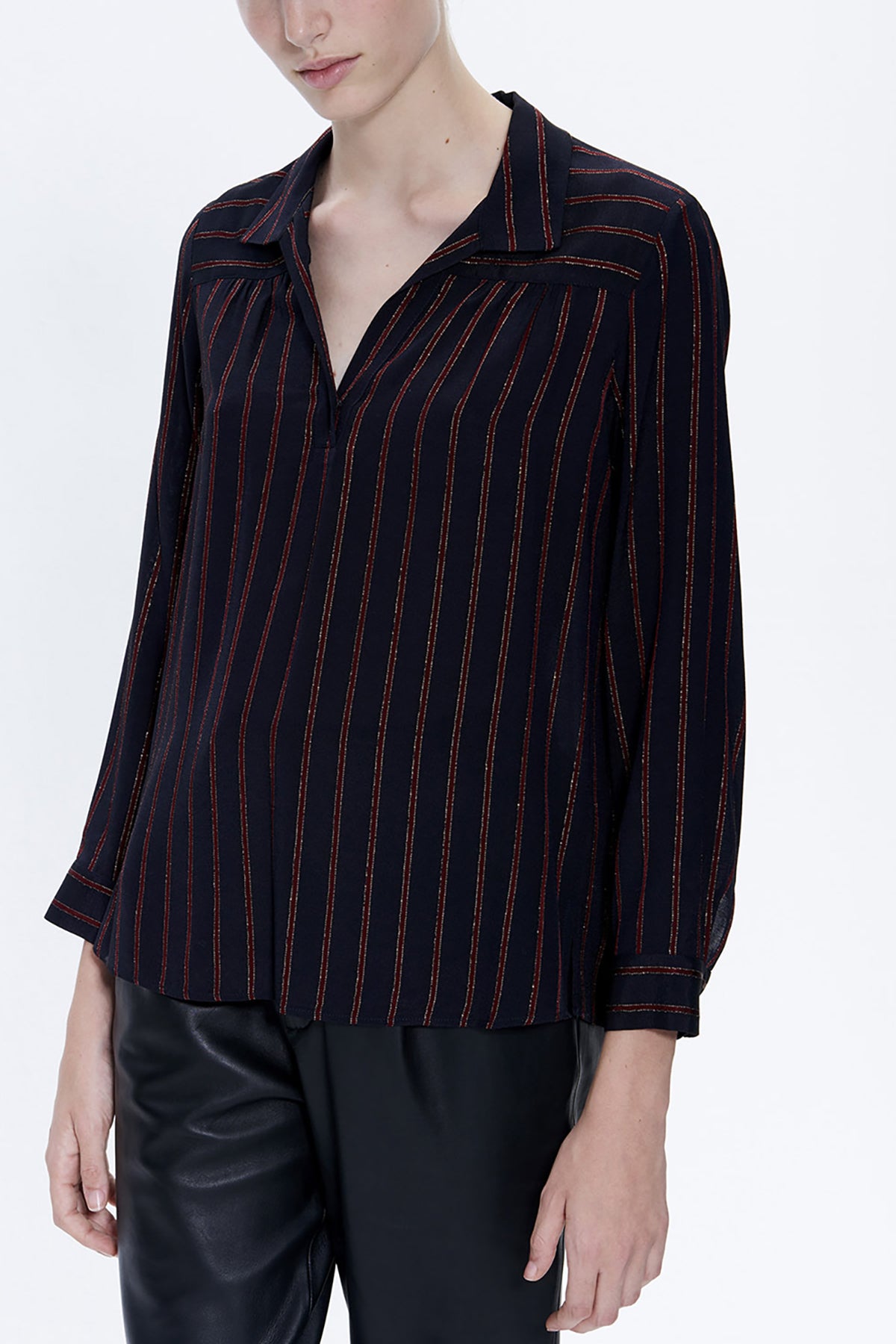 MORGAN - Blouse à rayures