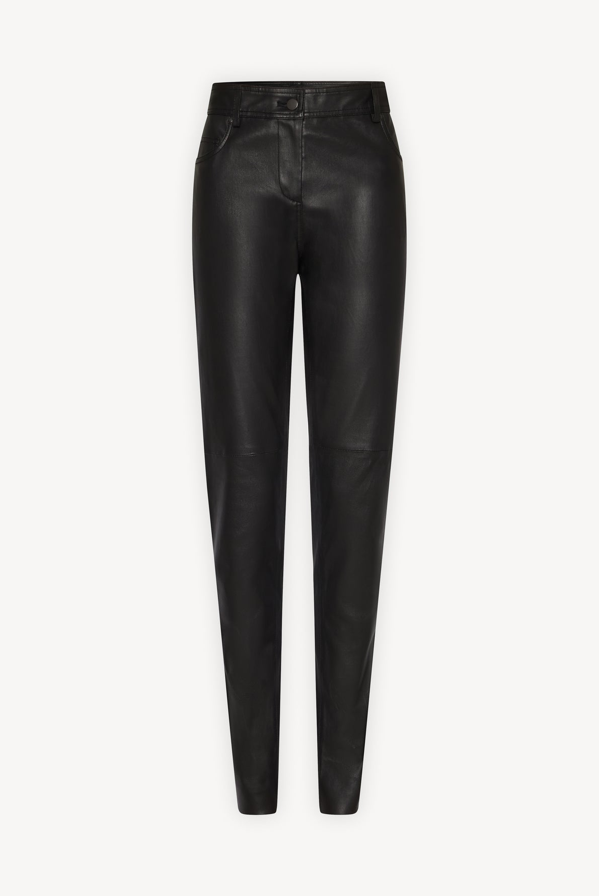 Pantalon slim en cuir d'agneau - NEYL