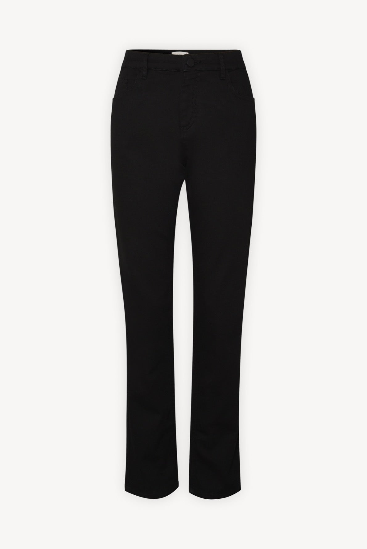 LICIA - Pantalon droit avec taille élastiquée