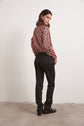 LICIA - Pantalon droit avec taille élastiquée