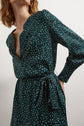 Tracey - Robe ceinturée à imprimé animalier