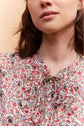 Chemise à volants en voile de coton - CALICIA