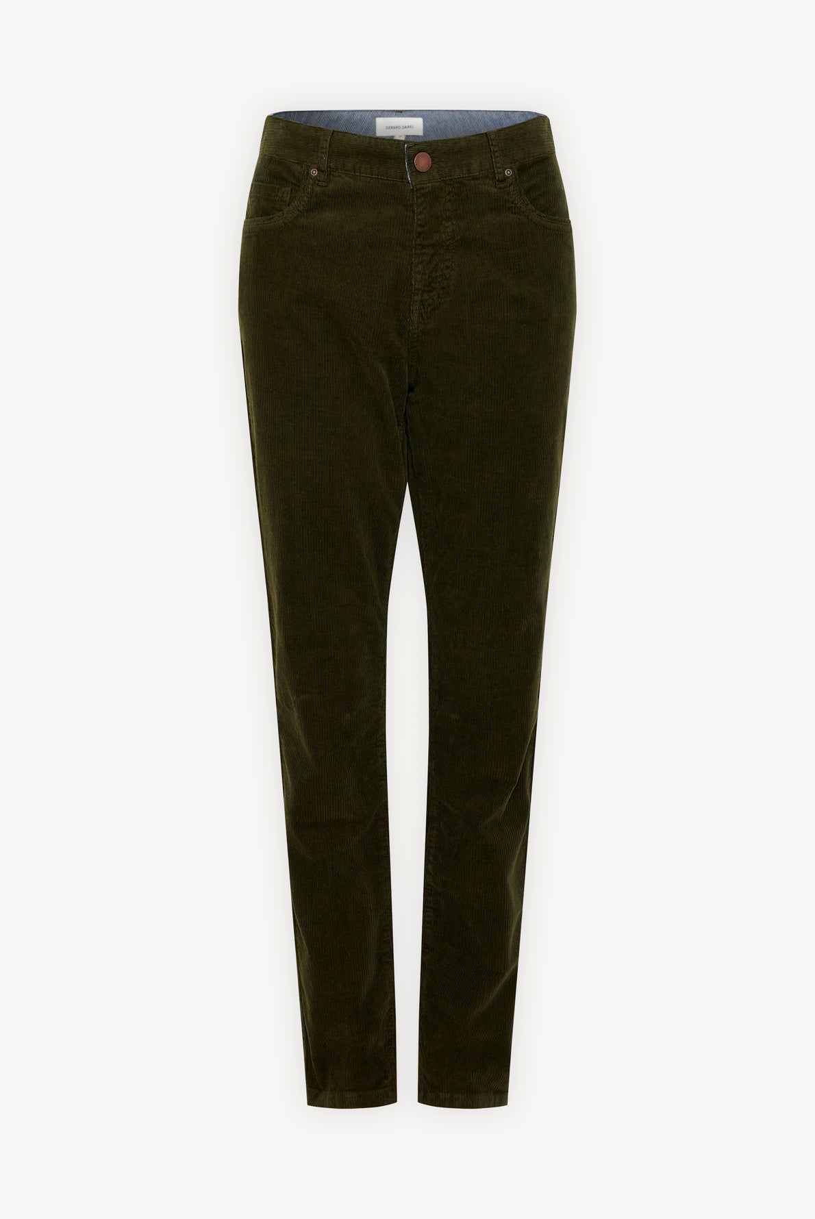 Pantalon droit en velours côtelé - EMMILY