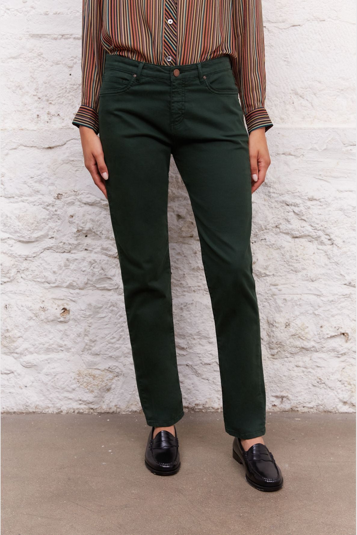 Pantalon slim en coton Stretch - EZRA