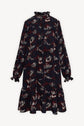 Robe courte et ample avec détails volantés - JULY