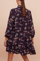 Robe courte et ample avec détails volantés - JULY