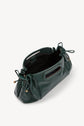 Handbag in leather coated canvas - DANY