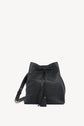 Sac seau en cuir grainé intérieur métallisé - JANE