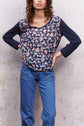 T-shirt bi-matière - ALEXIE