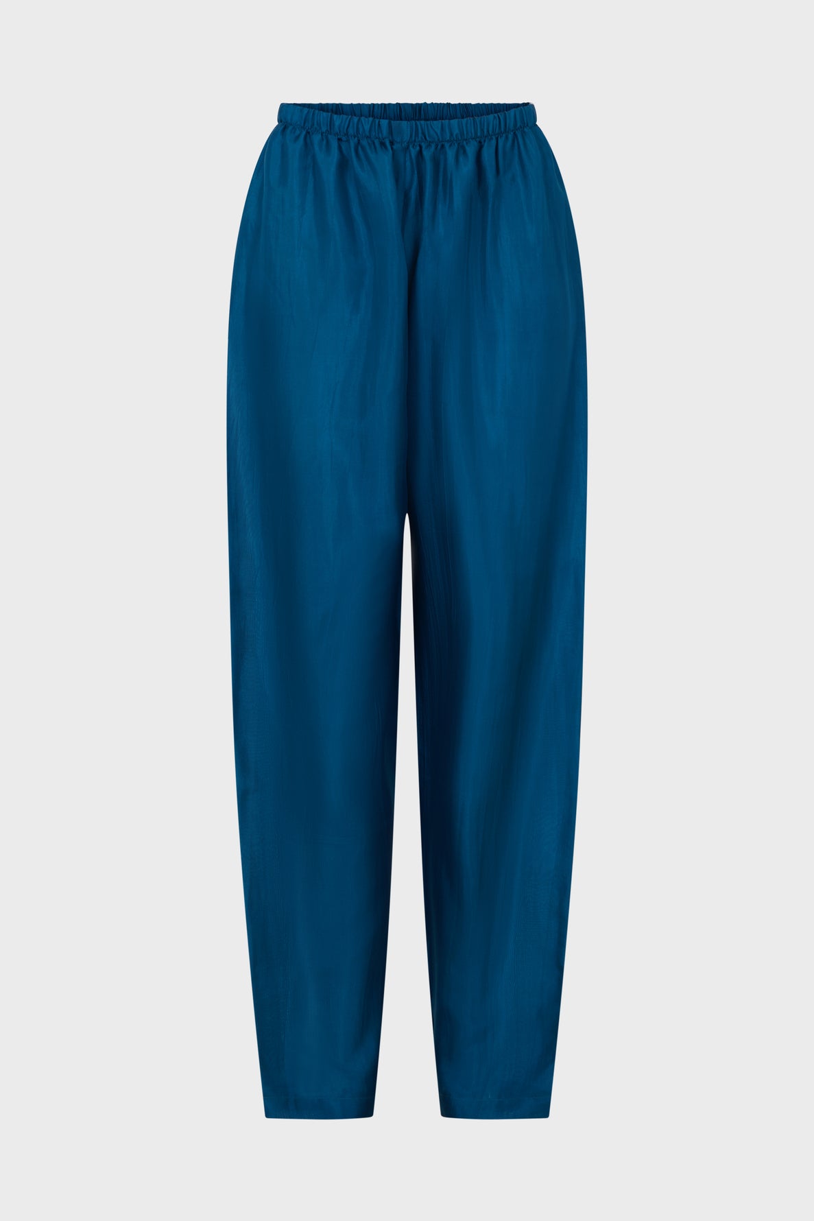 Pyjama en soie - Bleu canard