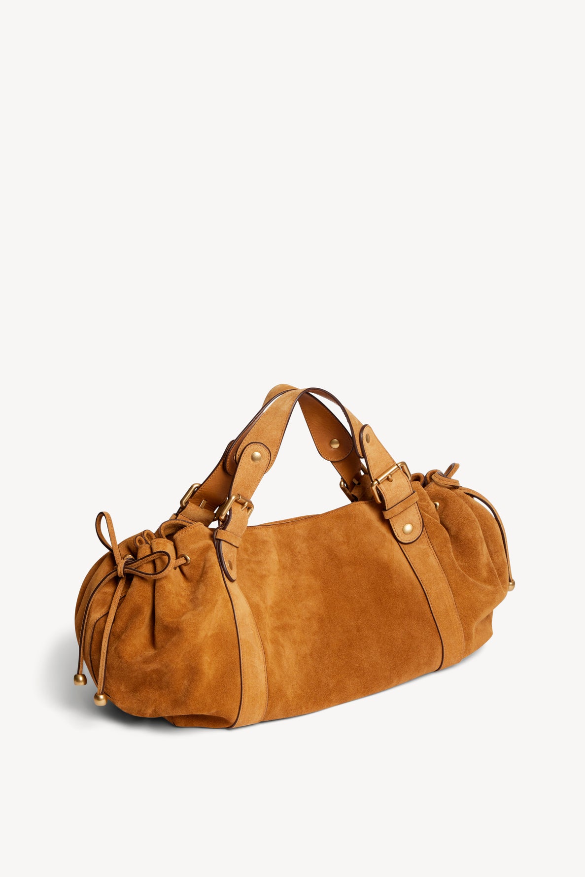 !24H ZIP - Sac à main en cuir velours
