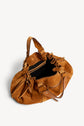 !24H ZIP - Sac à main en cuir velours
