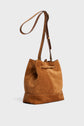 Bucket bag in suede leather - JANE