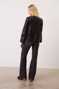 Veste courte en cuir lisse - MARILOU