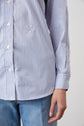 Chemise classique en popeline rayée - CAMERON