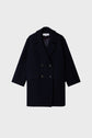 Manteau oversize en jacquard - SARAH