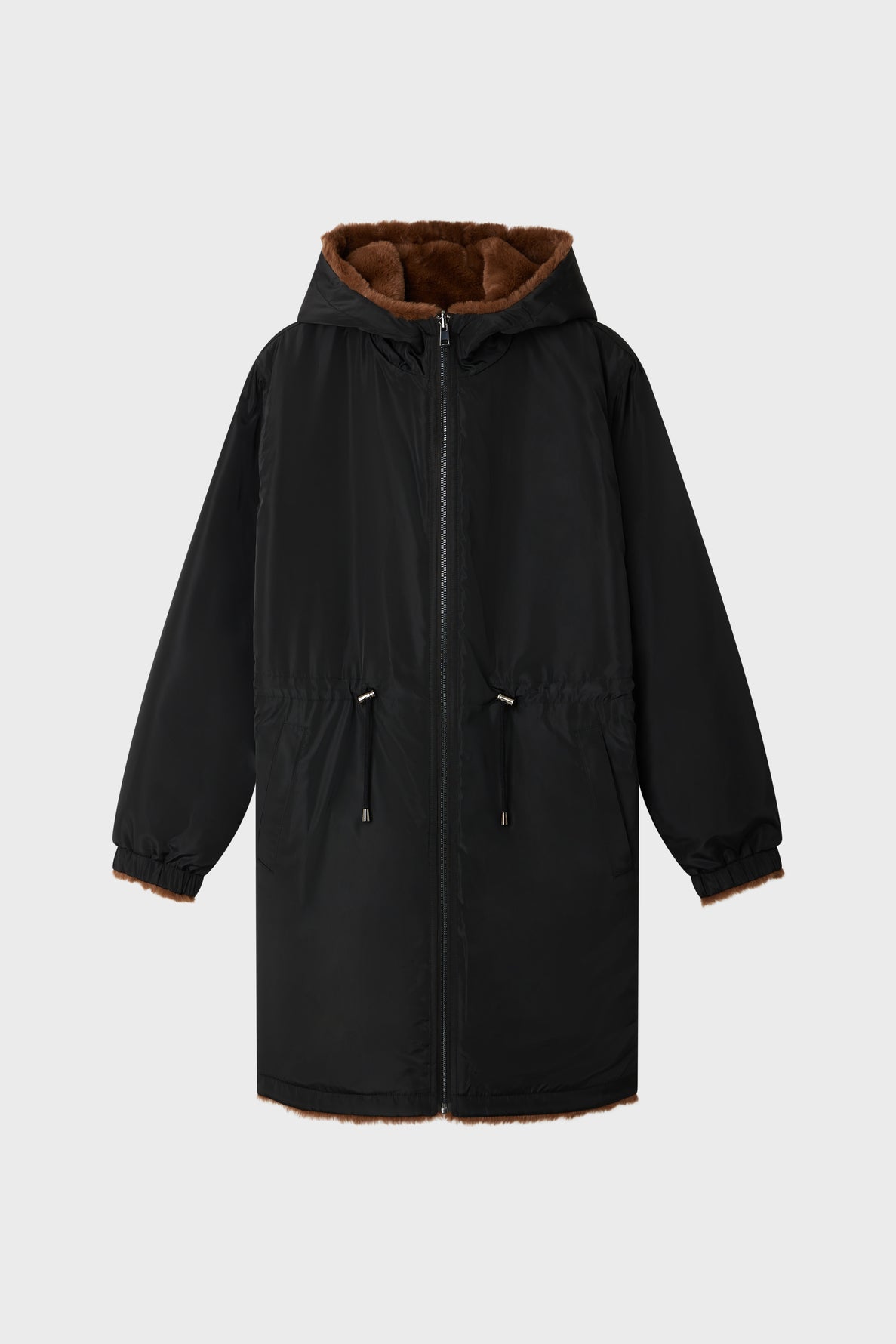 Parka réversible en fausse fourrure - SISSY