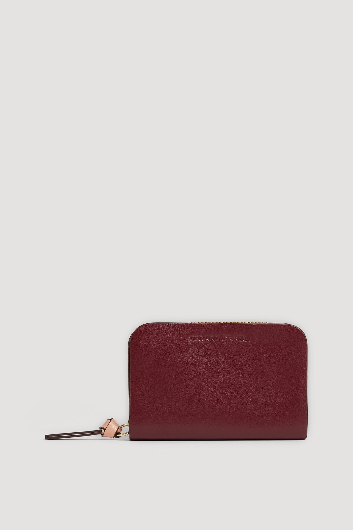 MINI WALLET - Wallet in plain leather