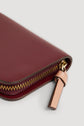MINI WALLET - Wallet in plain leather