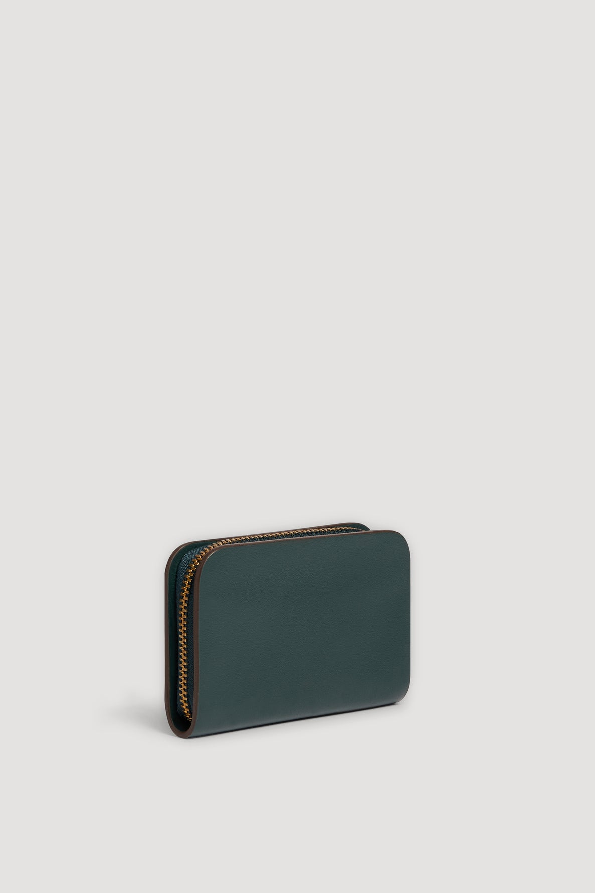 MINI WALLET - Wallet in plain leather