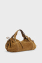 !24H ZIP - Sac à main en cuir velours