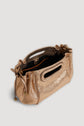 Handbag in metallic leather - MINI DANY