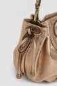 Handbag in metallic leather - MINI DANY