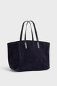 Shopping bag in suede leather - SIMPLE 2