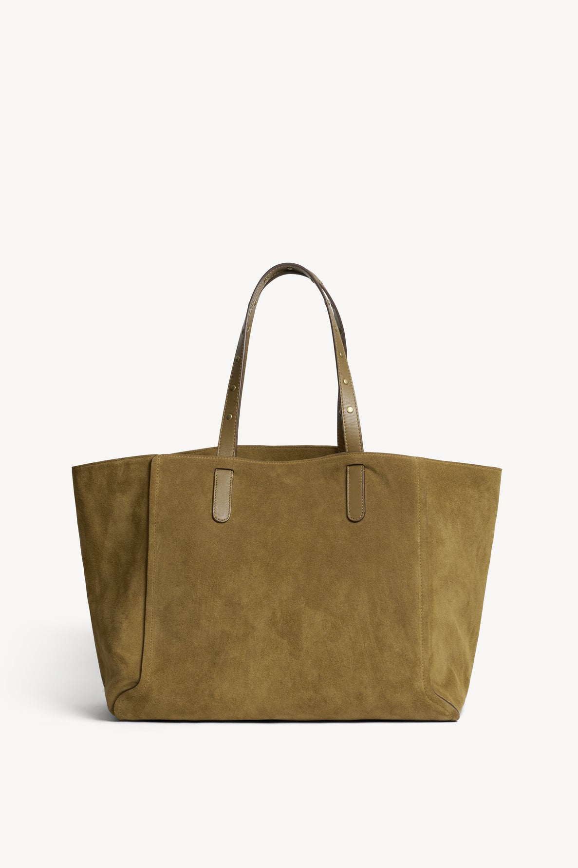 Cabas en cuir velours - SIMPLE 2