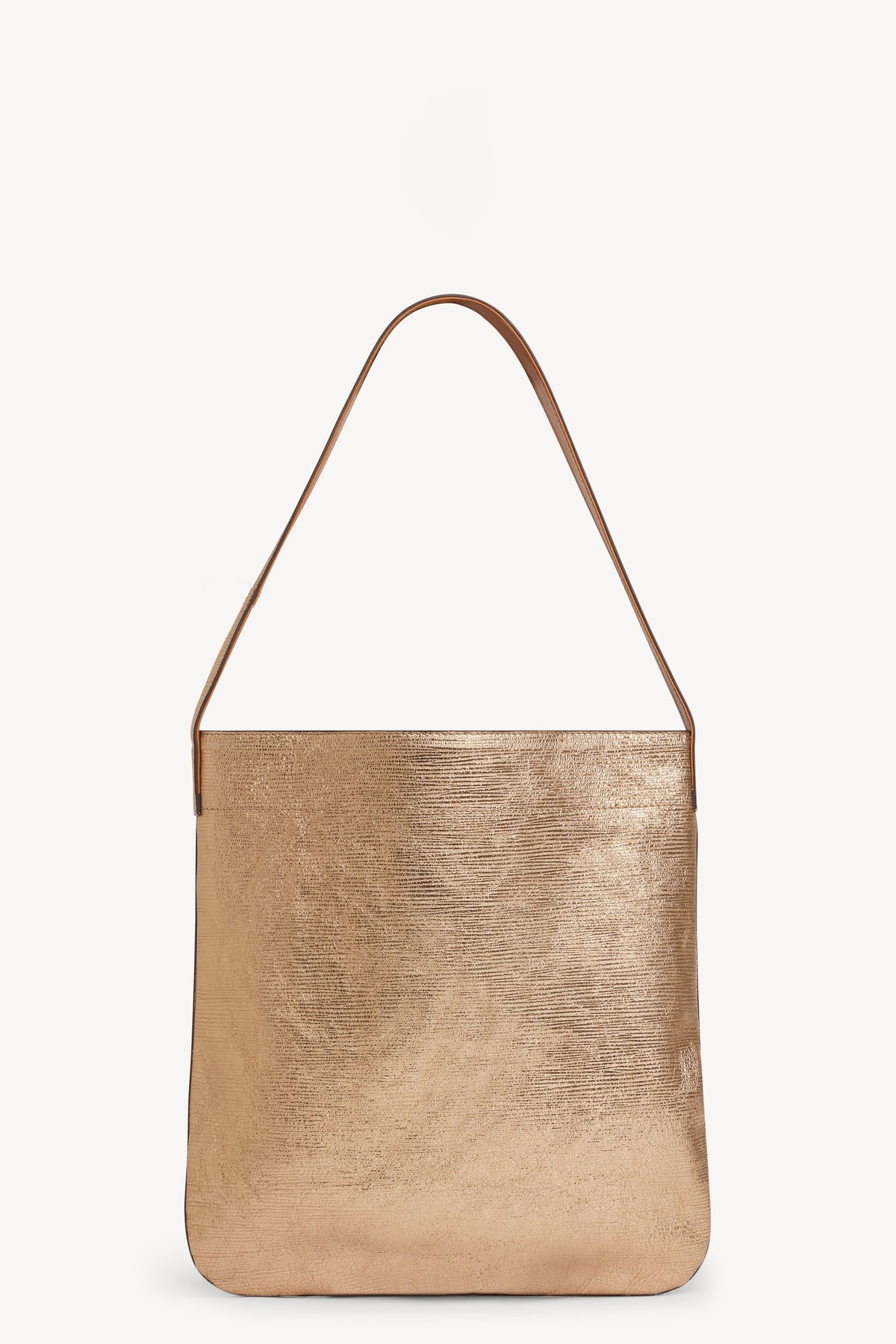 Sac Hobo en cuir métallisé- MINI LADY