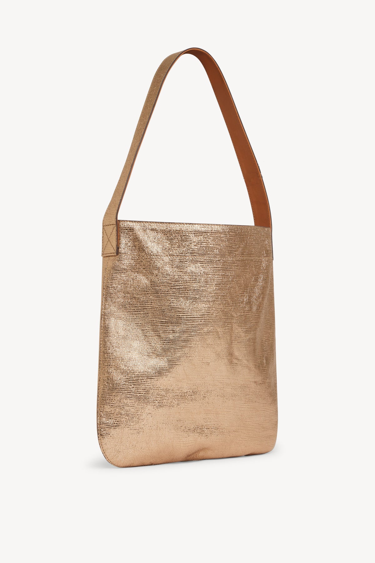 Sac Hobo en cuir métallisé- MINI LADY