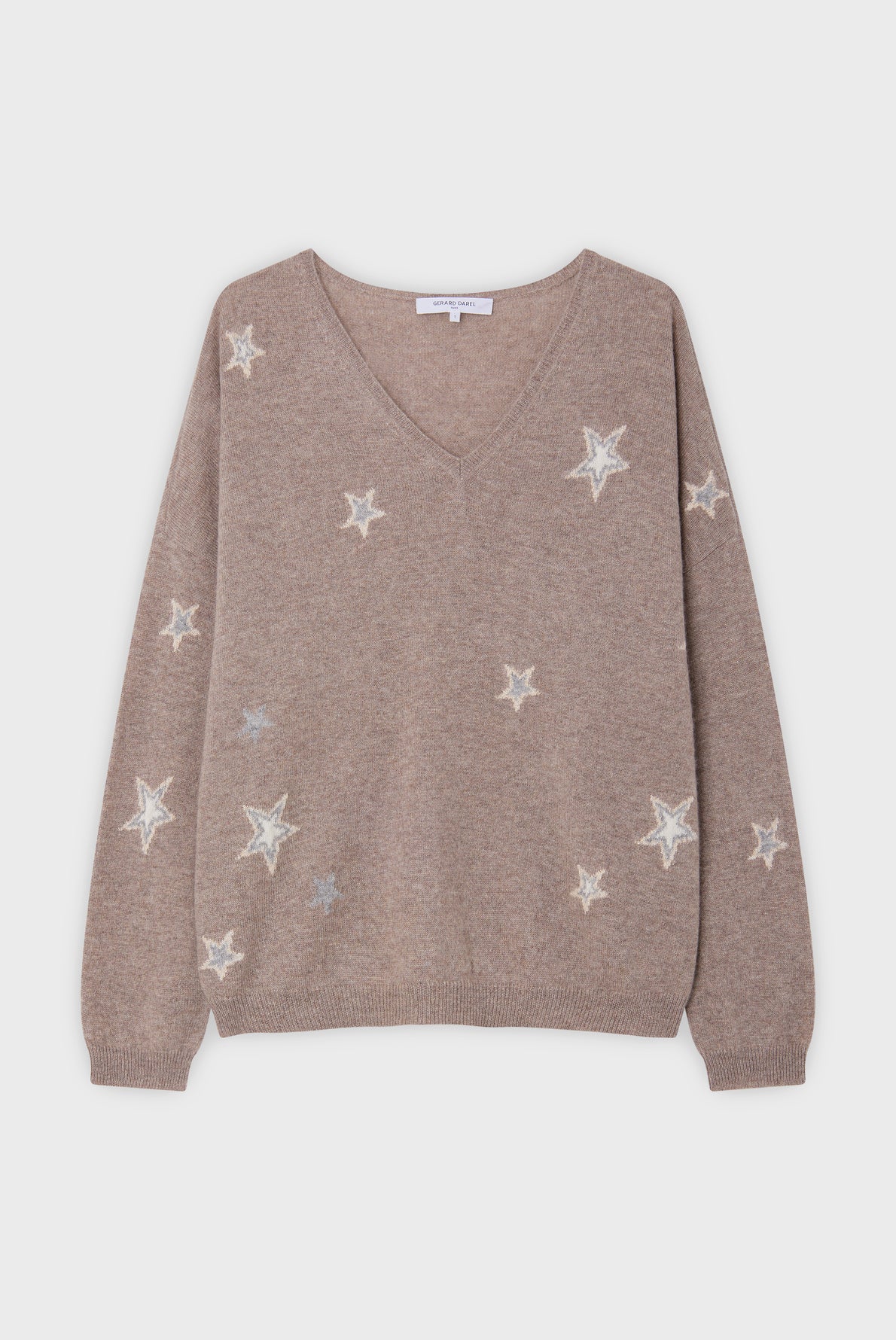 LAULA - Cashmere sweater with star motif