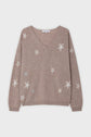 LAULA - Cashmere sweater with star motif