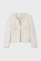 NEREA - Tweed jacket with braided trim