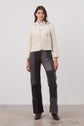 NEREA - Tweed jacket with braided trim