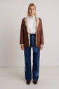 Manteau réversible en peau lainée - NAIA
