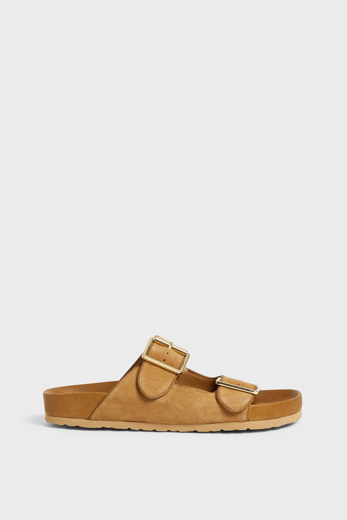 Suede goat sandals - ROXANE