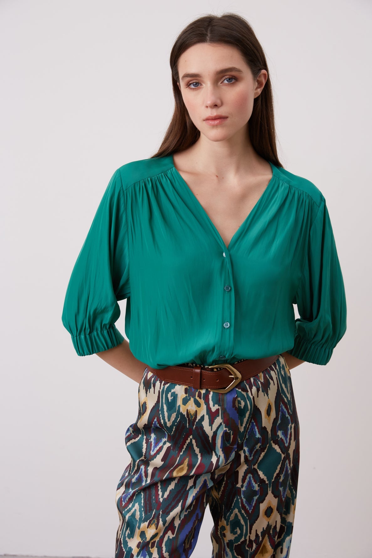 Chemise esprit satin - CERES