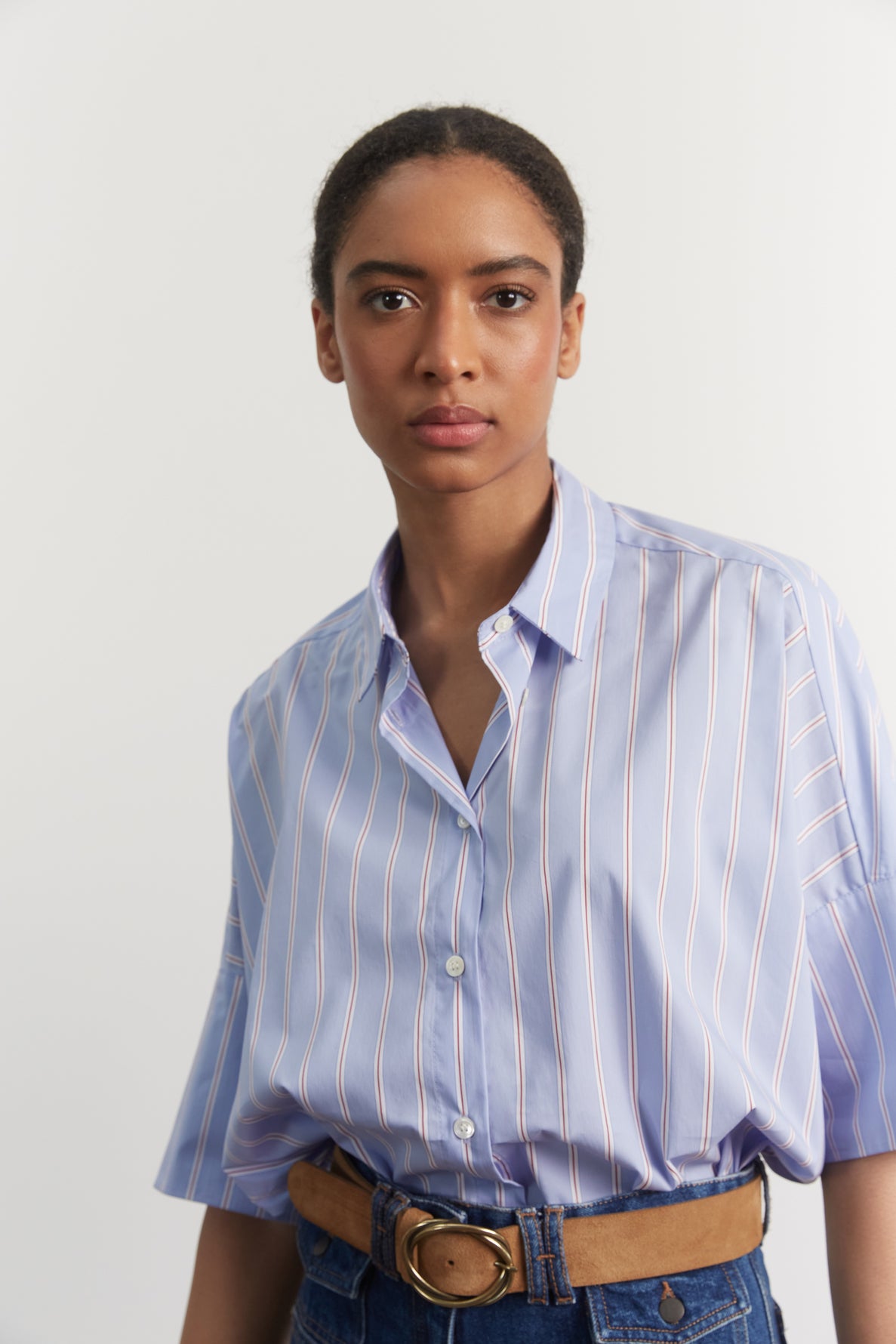 Chemise oversize à rayures - CHARLENE