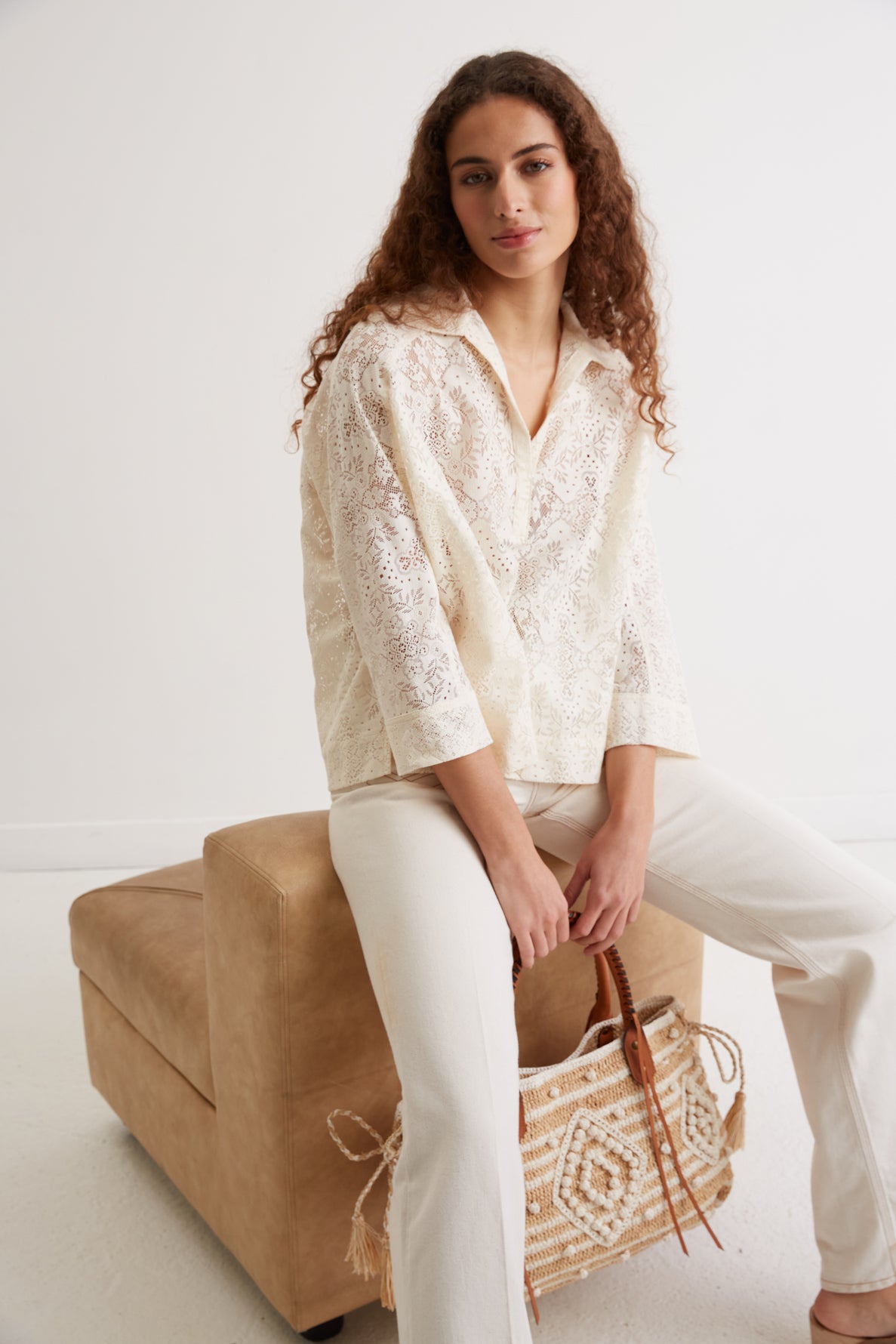Blouse en dentelle - CHARLES