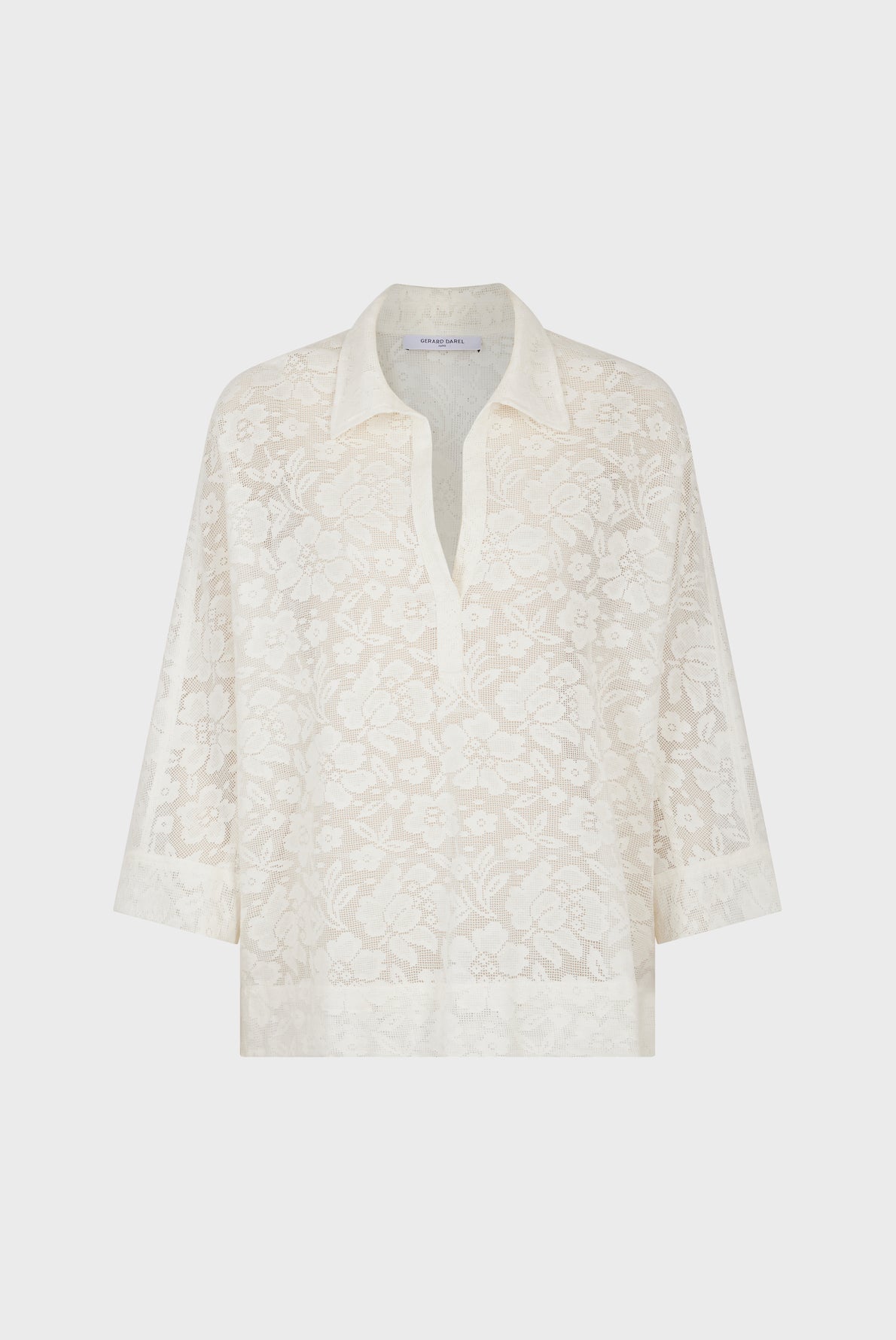 Blouse en dentelle de coton - CHARLES