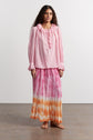 100% cotton embroidered blouse - CHARLINE