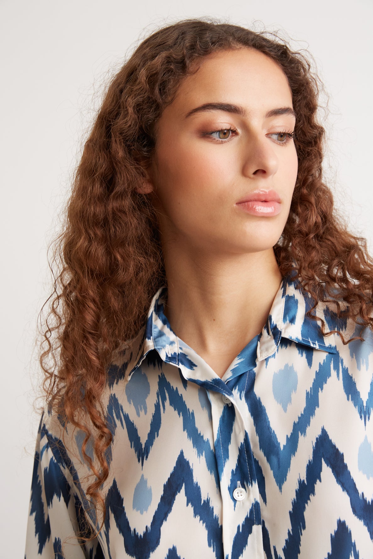 Ikat print shirt - CHRISTIAN