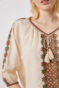 Blouse en coton brodé - NAHLA