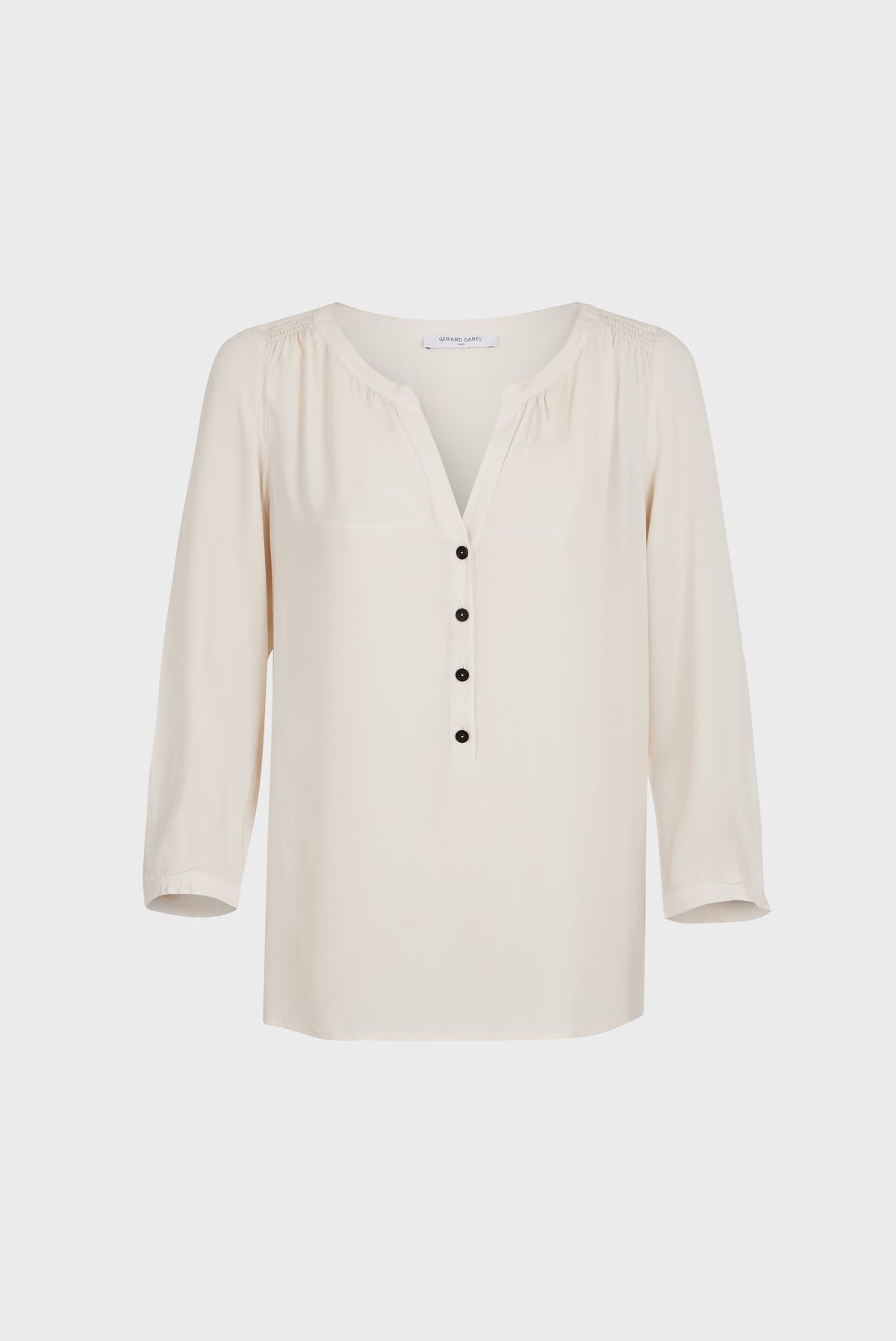 Blouse en crêpe fluide - CLAUDE