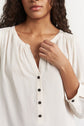 Flowing crepe blouse - CLAUDE