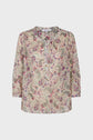 Blouse en voile de coton Bandana -CLAUDE