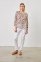 Blouse en voile de coton Bandana -CLAUDE